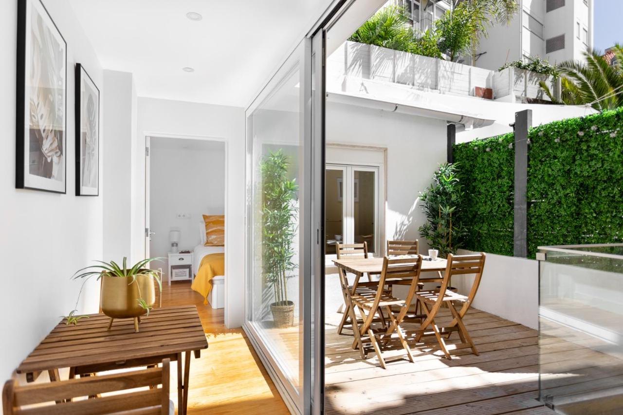 Joivy Principe Real 2Br Apt With Terrace Nearby Botanical Garden Of Lisbon Exterior photo